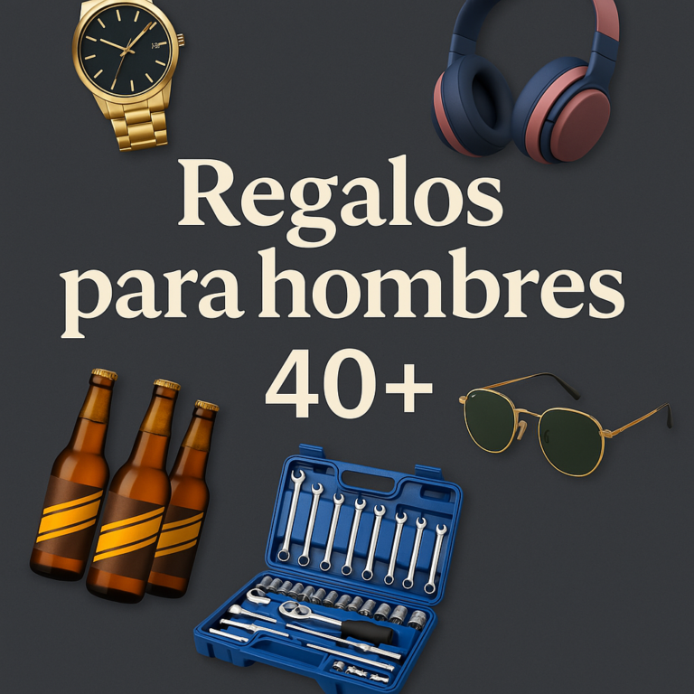 Regalos para hombres 40+: ideas elegantes, útiles y con estilo